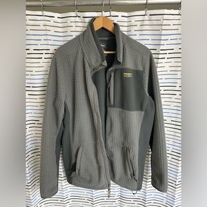 Men's Mountain Classic Windproof Fleece Jacket - Graphite/Shell Gray